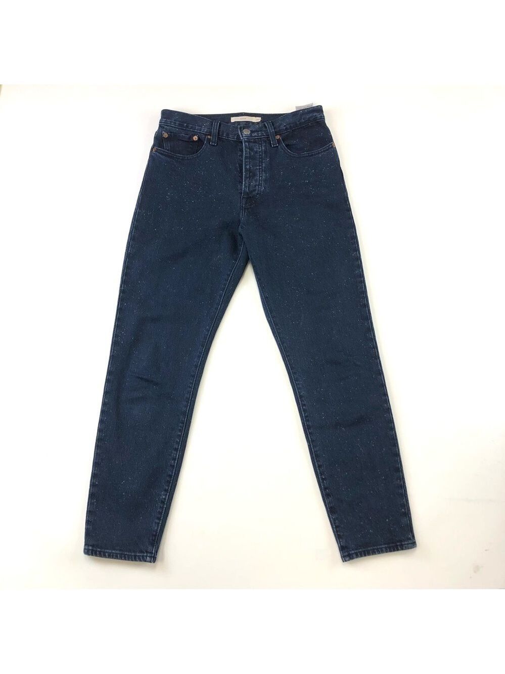 Levis Wedgie dark wash speckled cotton jeans 27 x 27 RARE